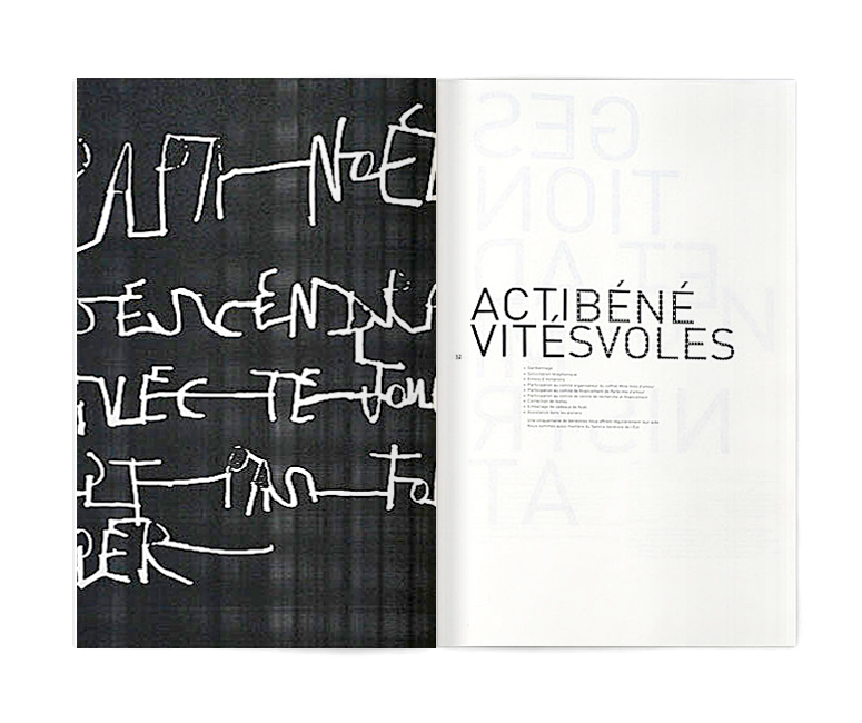 Montreal Art Brut art Screenprinting sérigraphie binding reliure artisanale rapport annuel gagnant graphika annual report