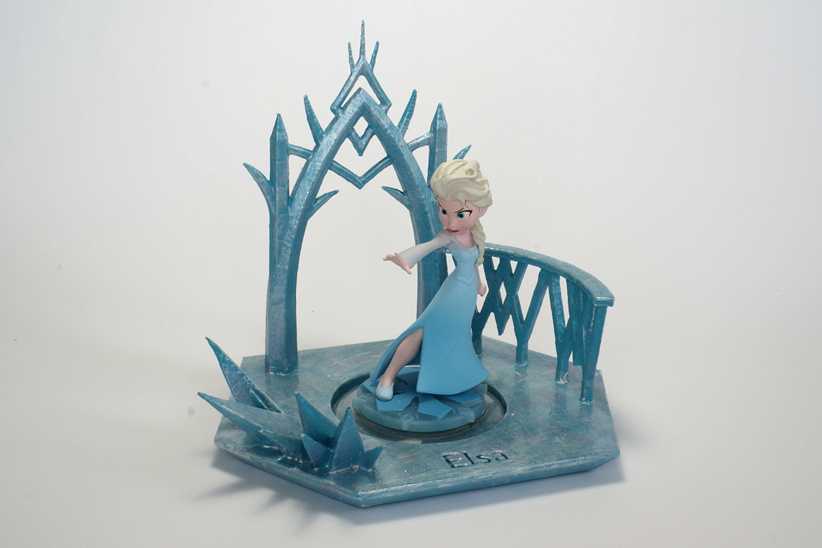 disney Disney Infinity  anna Elsa rapunzel vanellope 3d printing 3d modeling toys