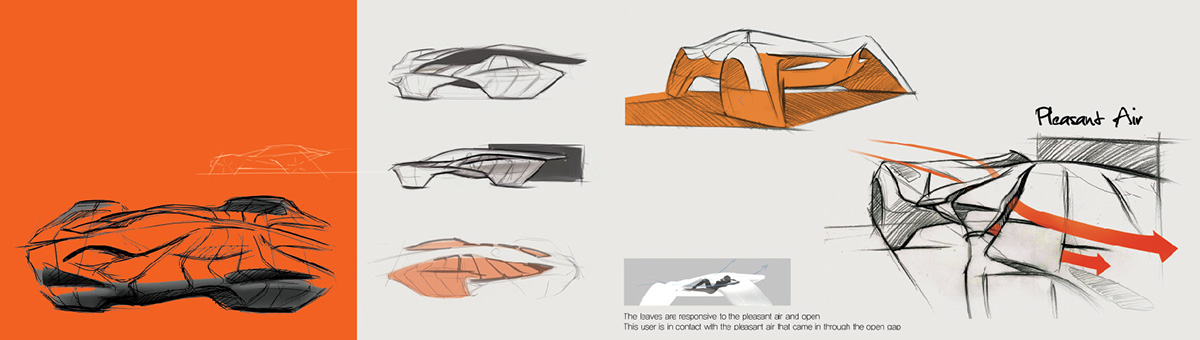 ADM mimosa Exhibition  concept car mazda automobile design car design car sketch industrial design 
