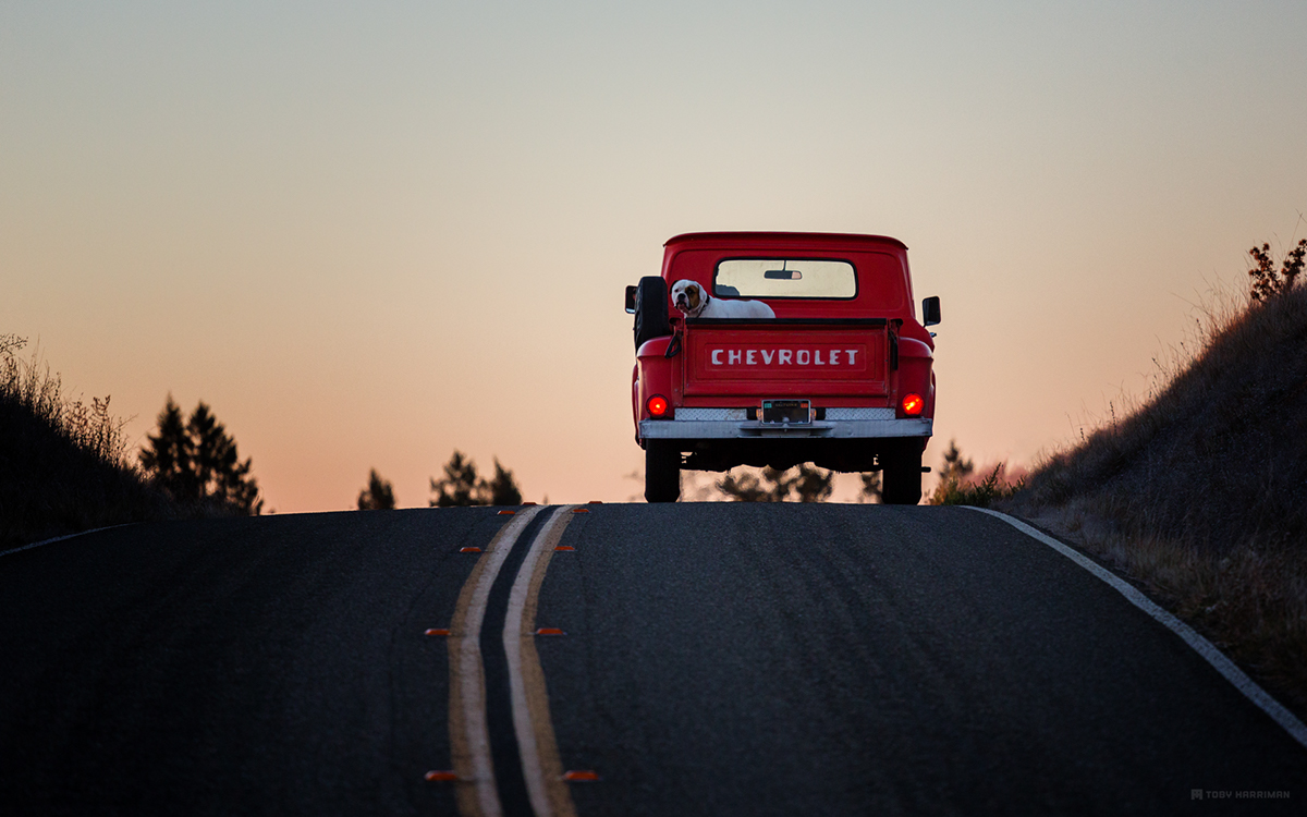 automative Auto trucks Cars vehicles fine art California mount tam Landscape sunset Outdoor artist photos scenic Classic