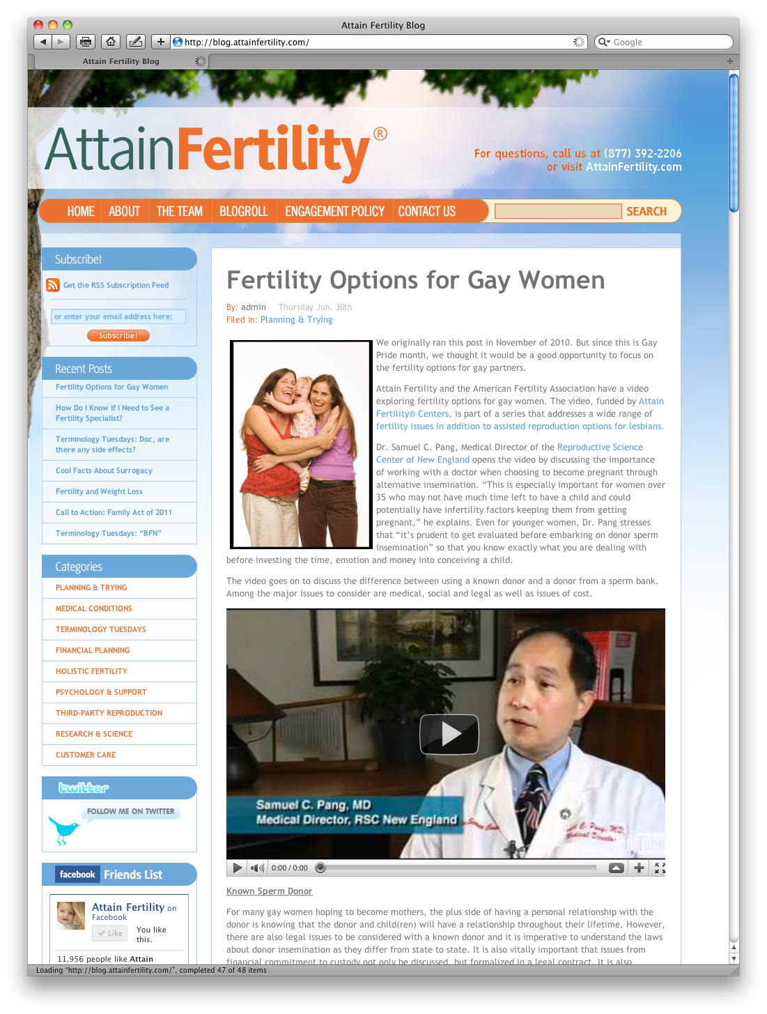 Attain Fertility