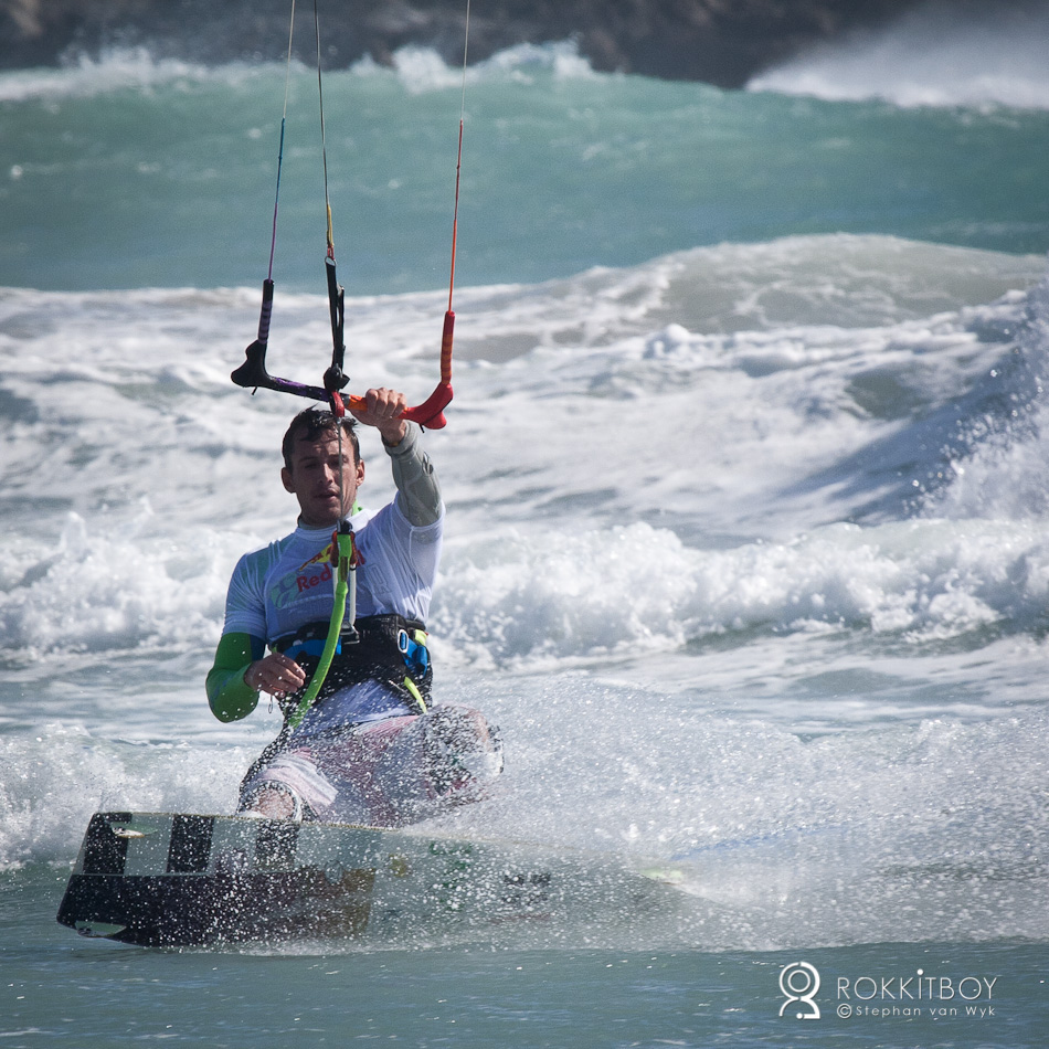 Red Bull kite boarding  extreme sport king of air Surf Big Bay beach Event