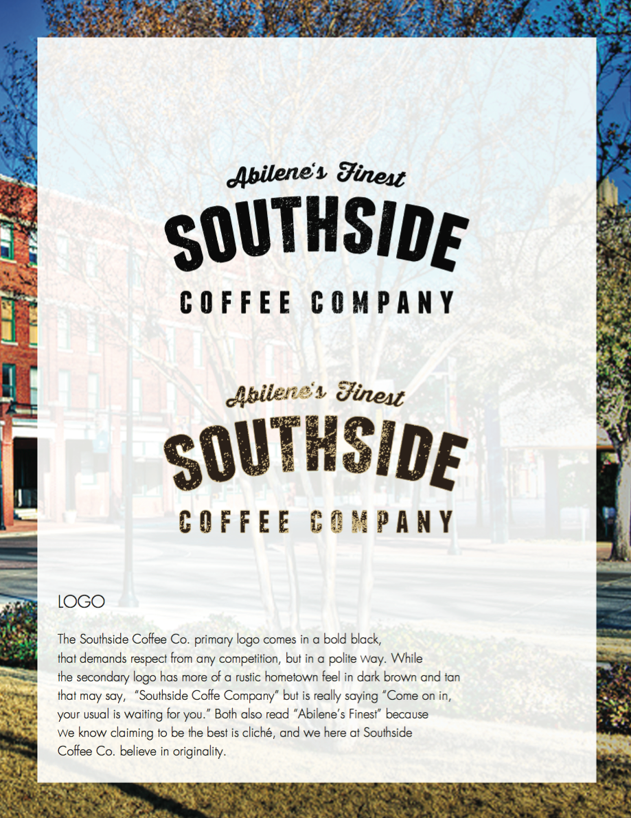 south Southside side Coffee Abilene texas finest identity down town