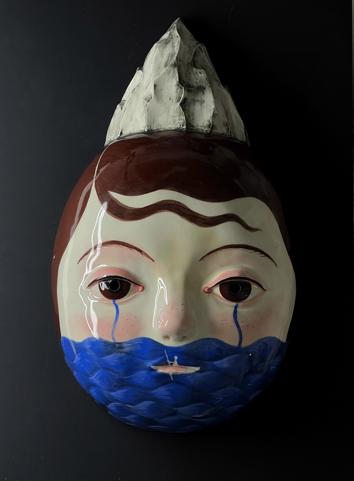 mask masks children ceramicart ceramics  sculpture artwork ceramicmask