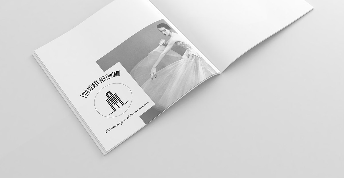 design diseño Layout Balenciaga biography