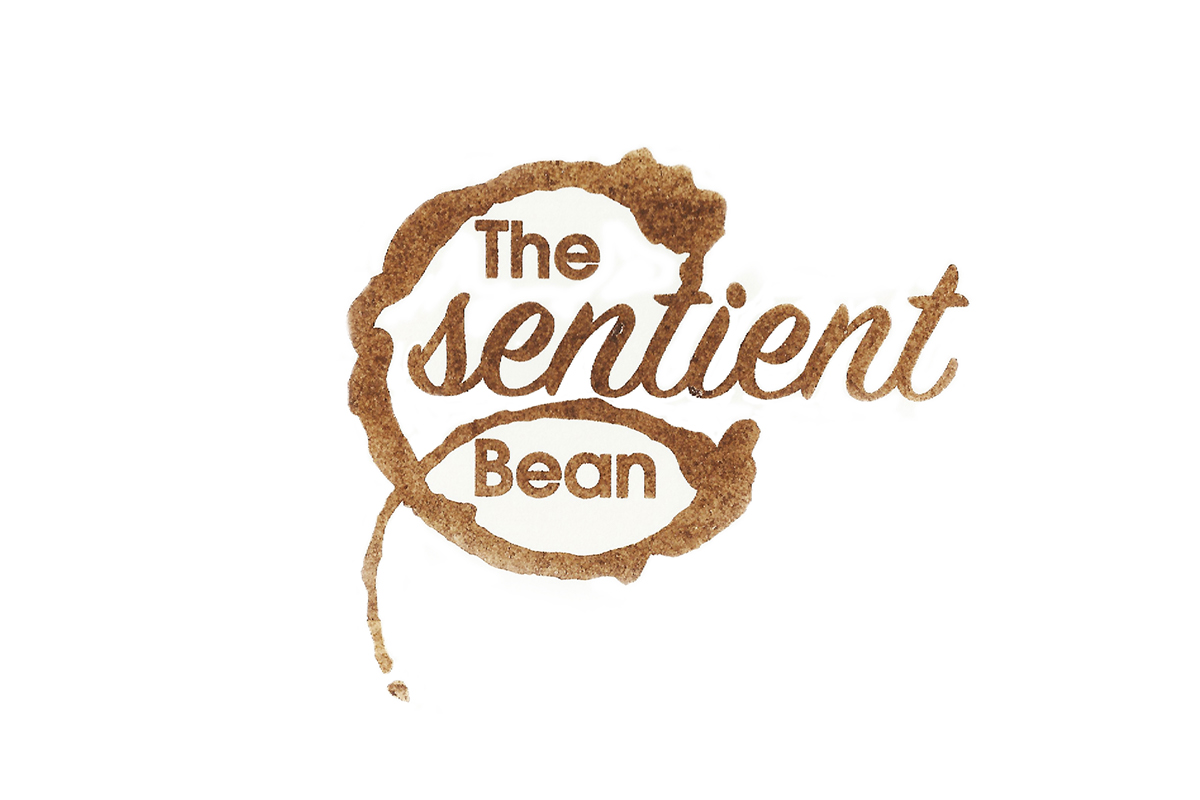 Identity Design graphic design  The Sentient Bean Savannah print design  branding  SCAD Logo Stamp  Coffee House