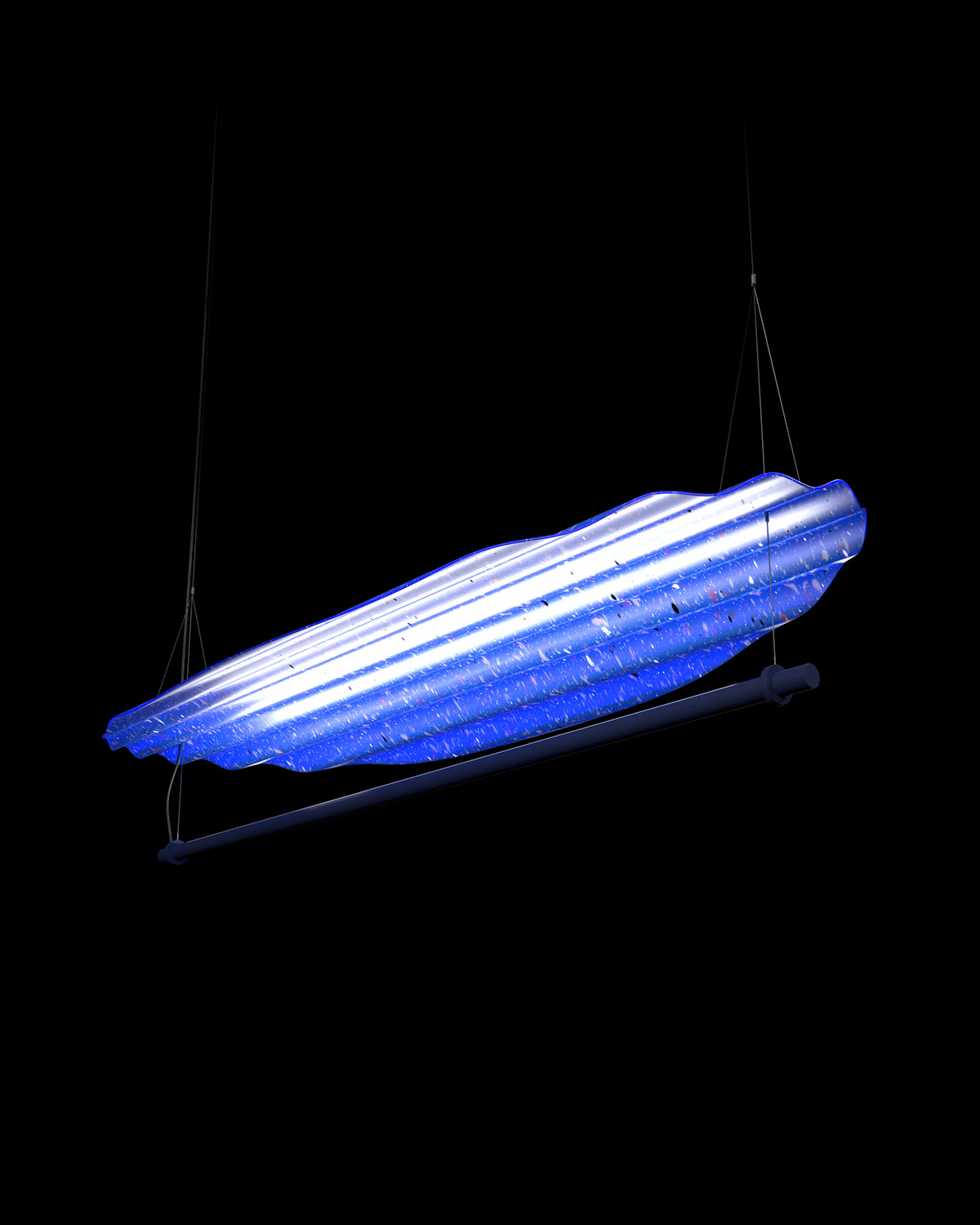 RECYCLED Sustainability Lamp industrial design  product pendant light lighting illumination interior design  martinelli luce