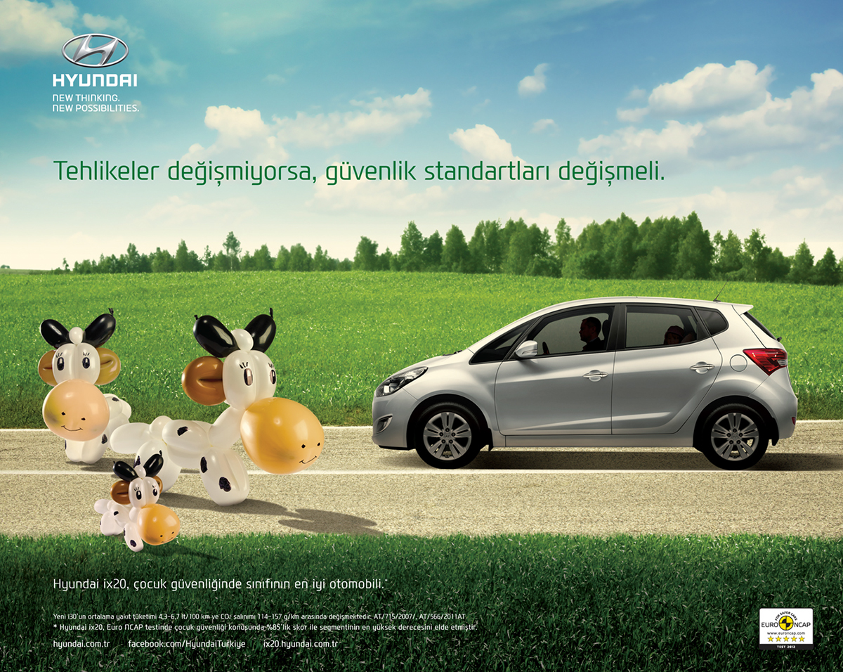 Hyundai CHILD SAFETY Hyundai toys hyundai safety Hyundai print ad Hyundai safety ad çocuk güvenliği çocuk güvenliği ilanı