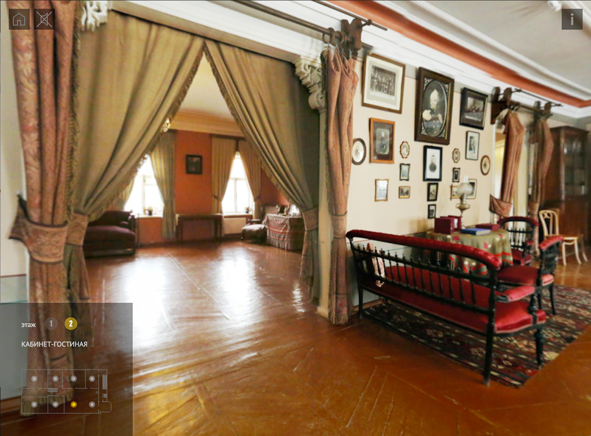 Tchaikovsky House-Museum 3D Tour panorama