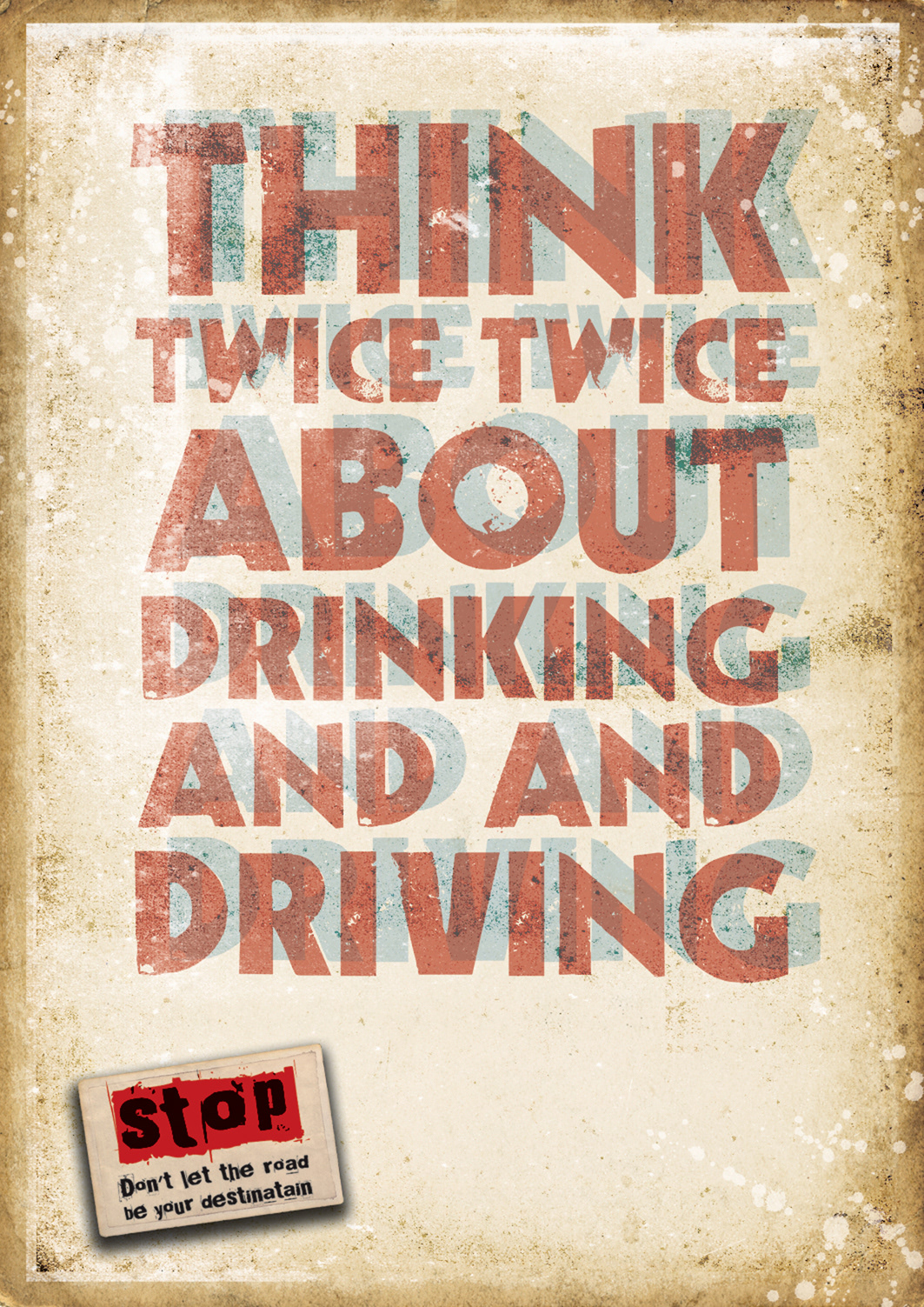 Safety Posters type Road Safety