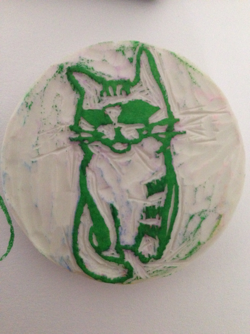Rubber Stamp craft Cat