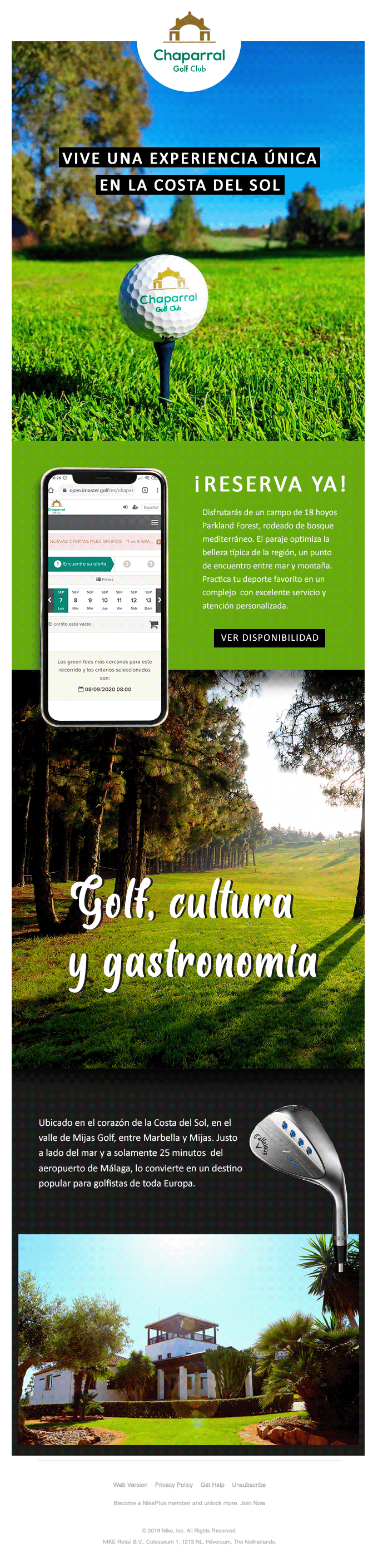 chaparral Deportes golf marketing   marketing online publicidad