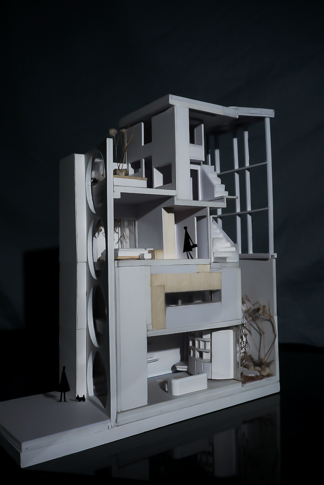 3D architecture Bdoup Bdoup architects design home house model