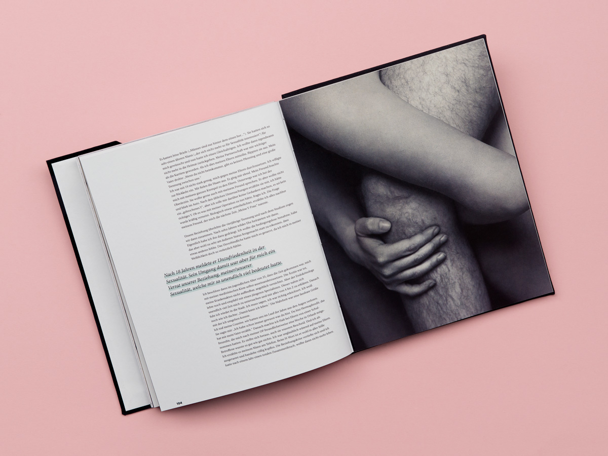 Intersexualität buch Typographie FHWS Gestaltung würzburg grafik Sexualität