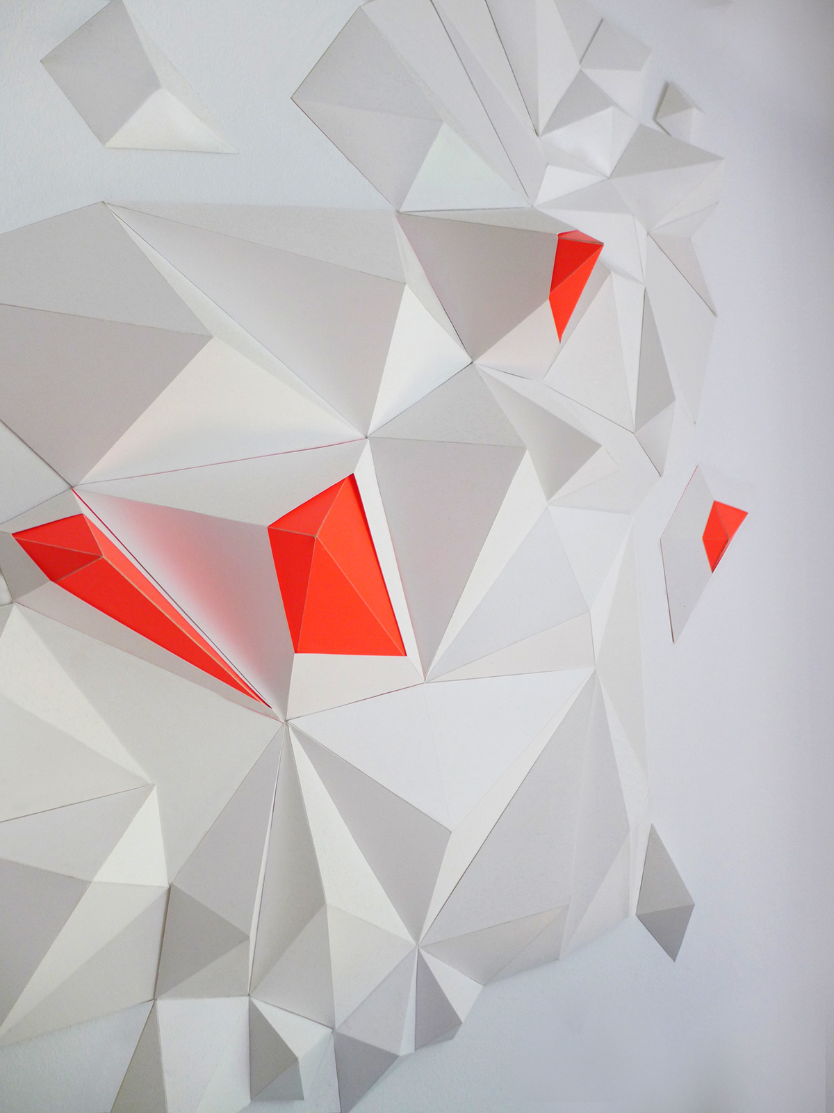 3D handmade interior design  paper art papercut