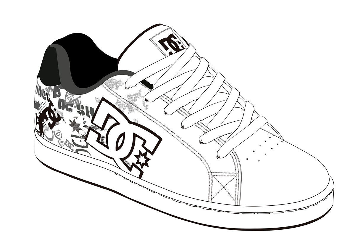 dc shoes  dc  shoes  vector  AI  illustrator  fcoe  cs6