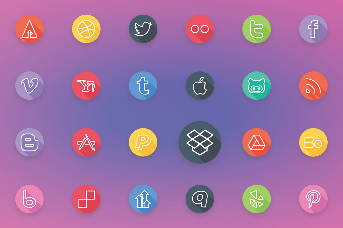 flat icons line icons FLAT LINE ICONS social icons social media icons social media social social network design icons vector free icons app icons ios icons free
