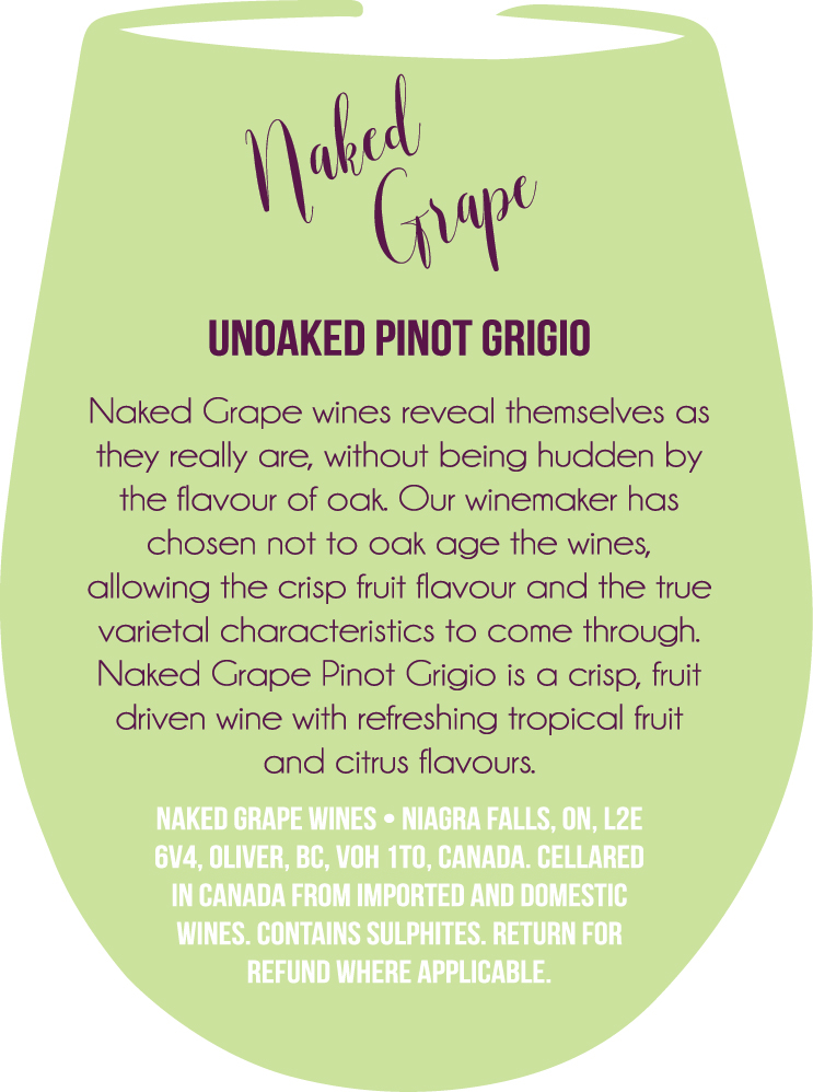 Abi North - Naked Grape Wine Re-design
