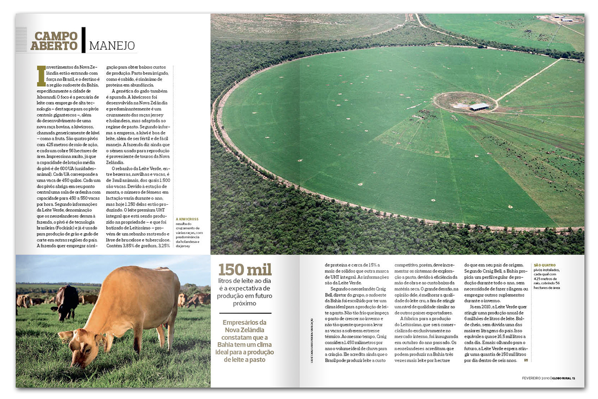 magazine globo rural agriculture