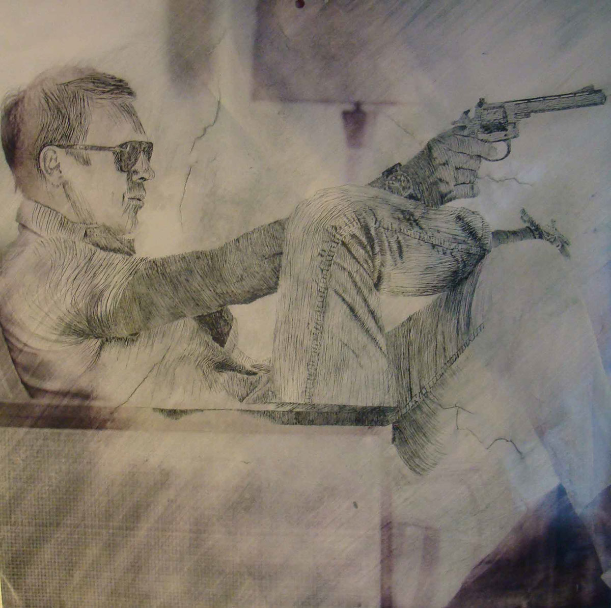 Revolver feargus stewart etching Move ink smooth John Dominis Palm Springs vintage cool reproduction Steve McQueen