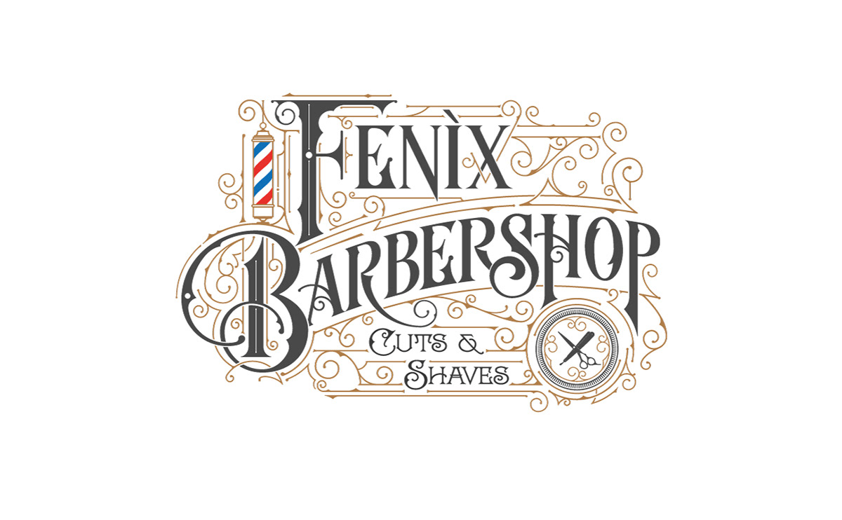 Fenix Barbershop | Logo | Knoxville, TN on Behance