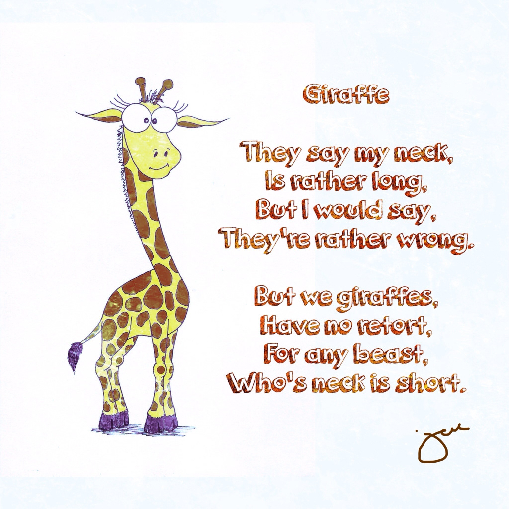 giraffe long neck Poetry 