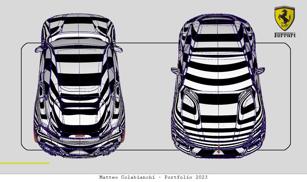 3dmodeling FERRARI Ferrari purosangue car design Vehicle Alias 3d modeling car designer Automotive design