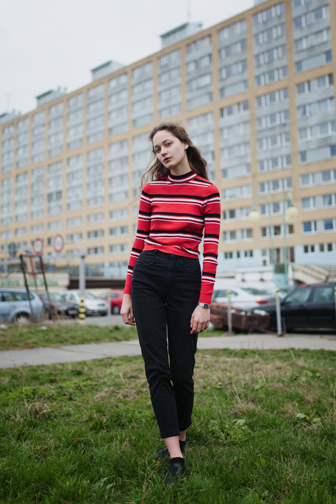 editorial girl model ely management fashion grunge story prague Czech Republic