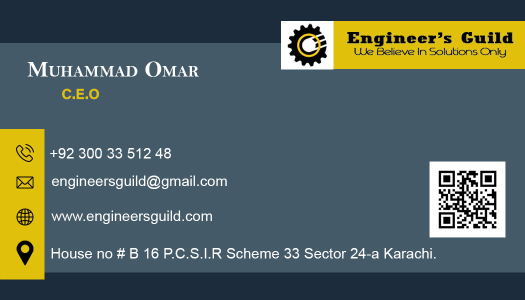 Visiting card Front