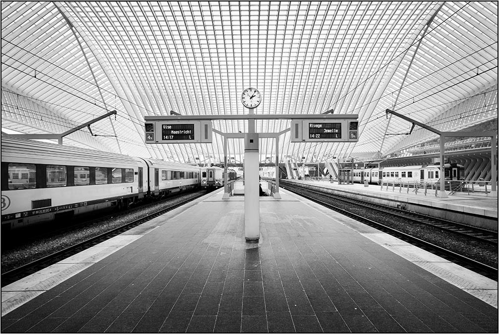 train station Architecture Photography black & white