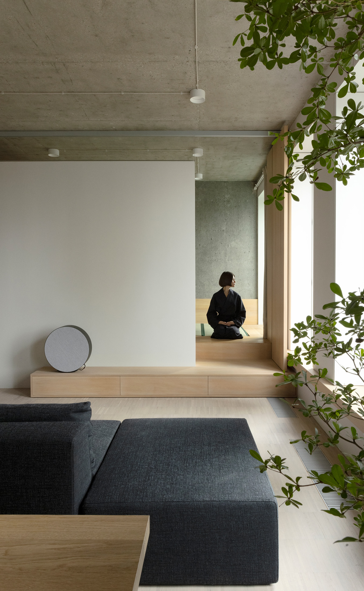 apartment architecture bedroom design Interior interior design  japan kitchen minimalist wood