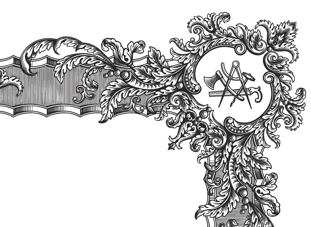 engraving heraldry