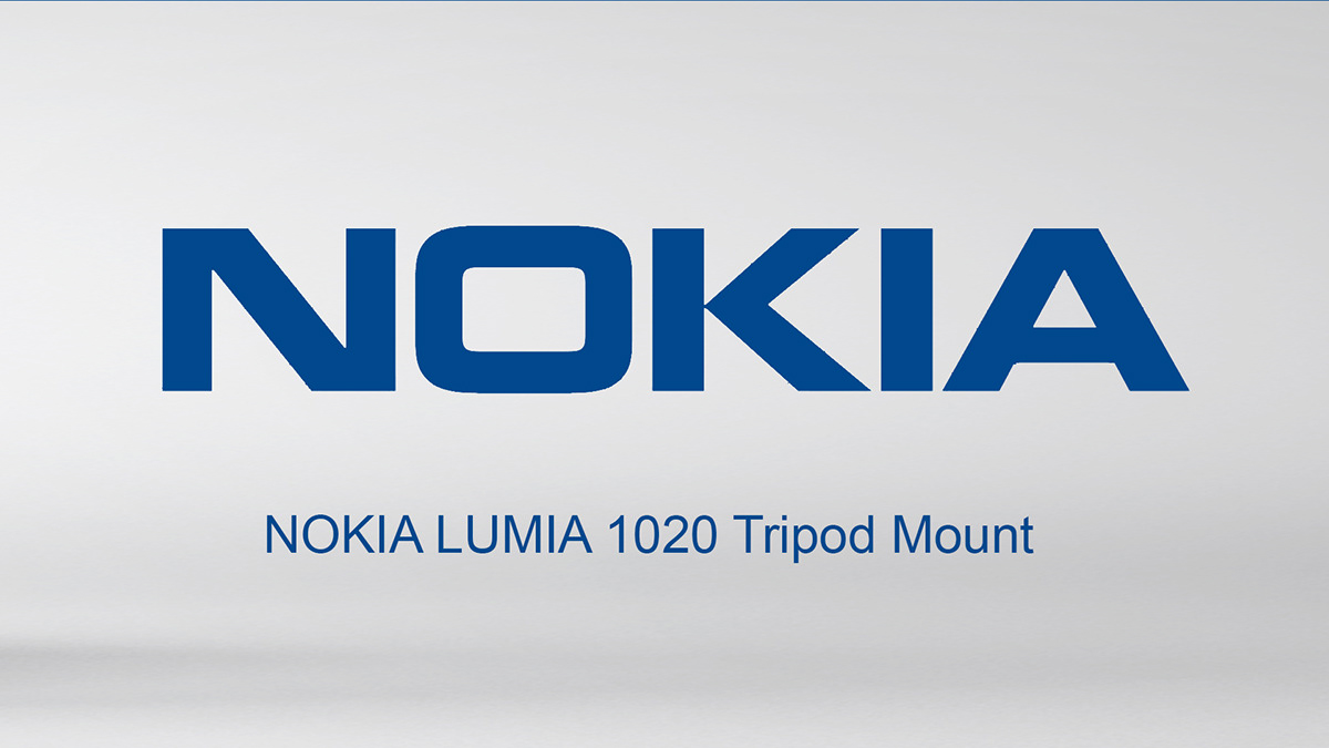 Nokia 1020 tripod
