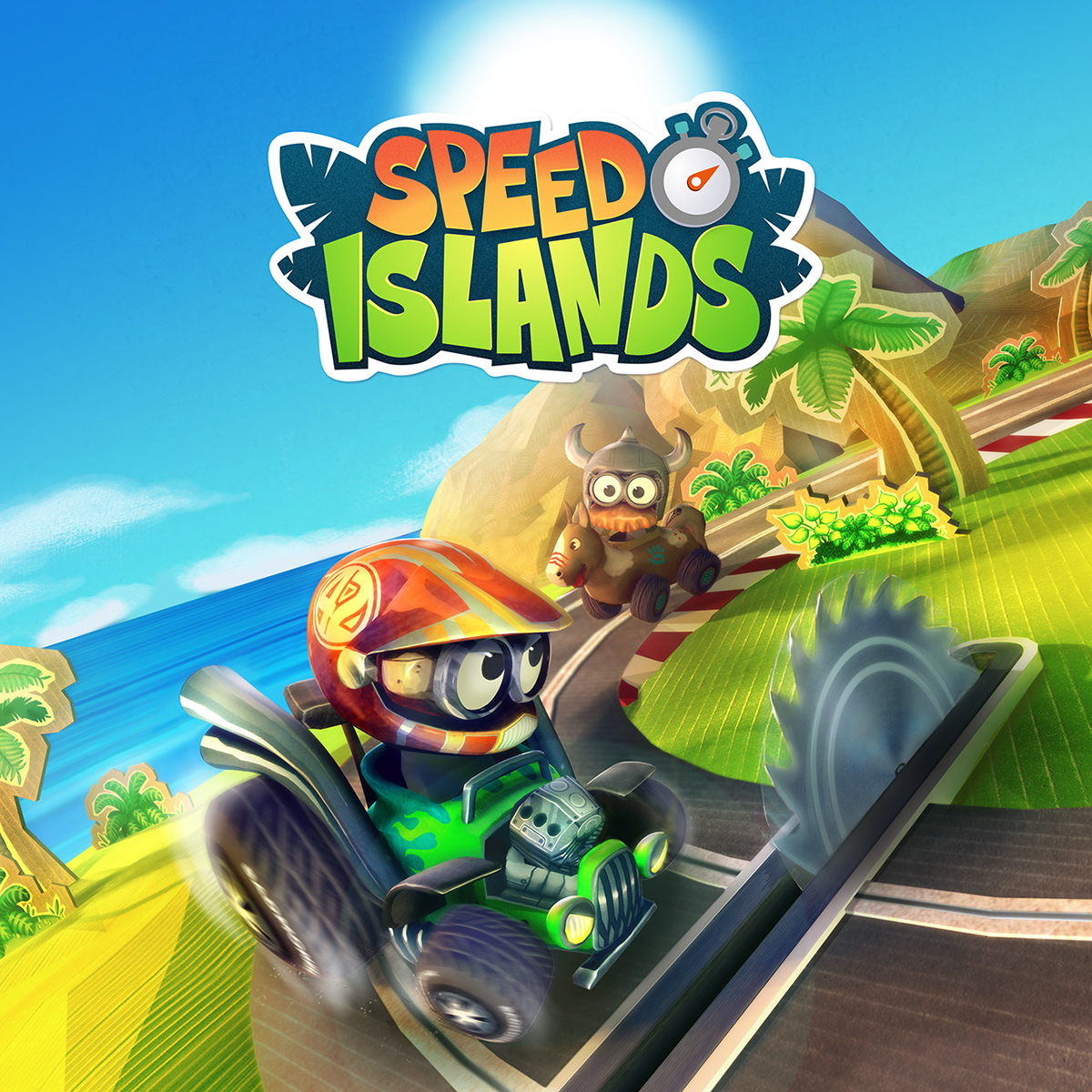 Racing Game islands mobile game android ios Funracer multiplayer