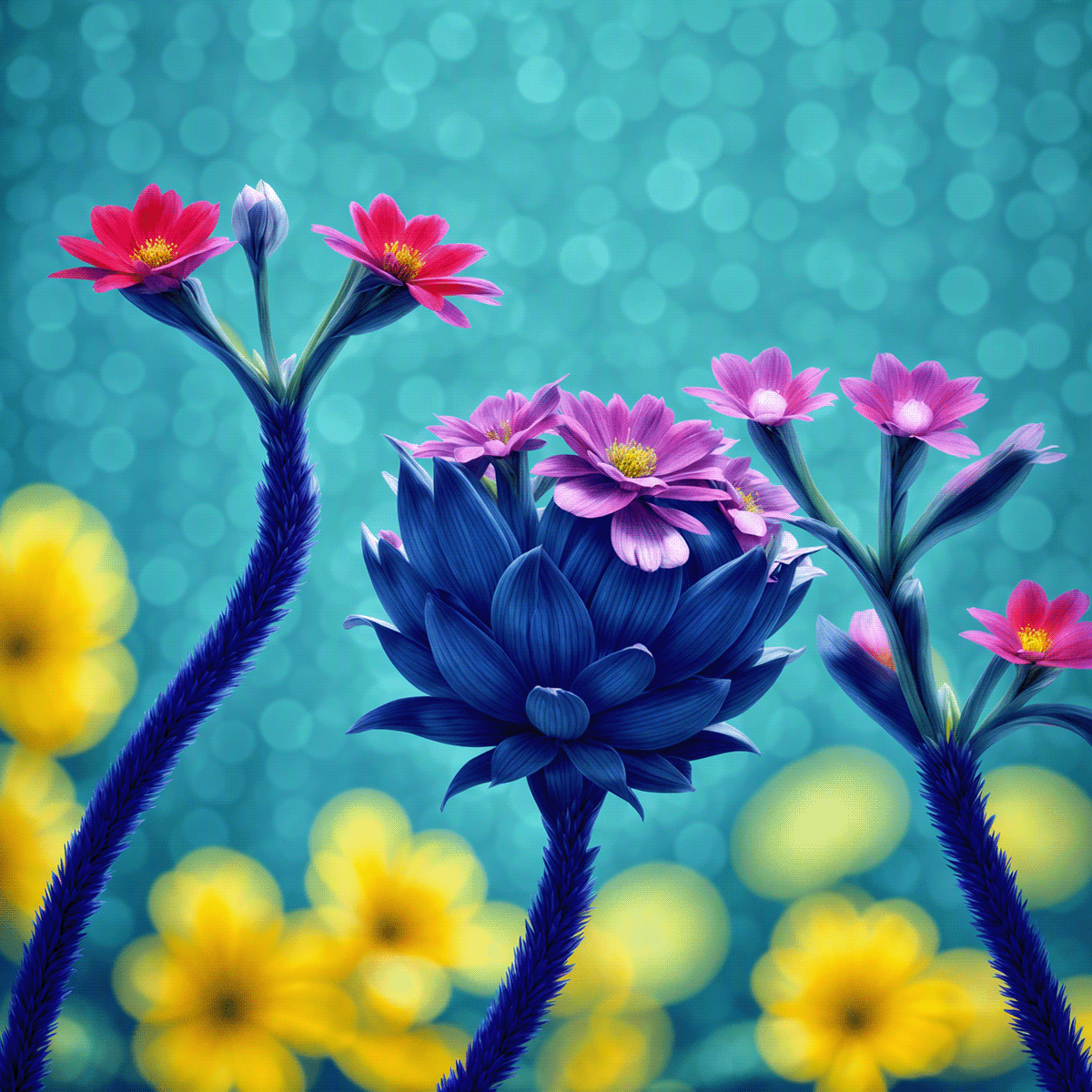 flower ai Digital Art  artwork Drawing  concept art digital painting