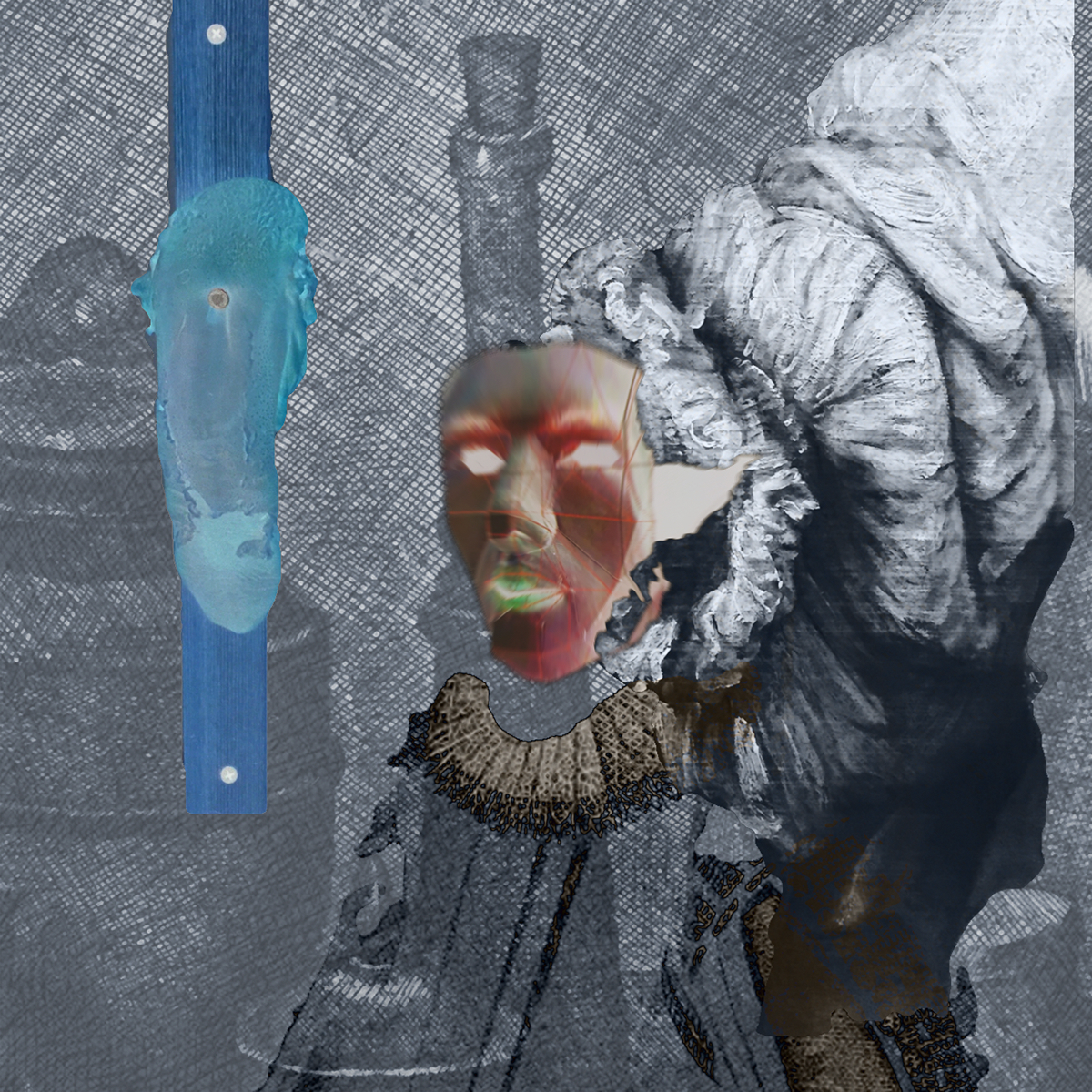 iphone collage Francis Bacon Digital Art 