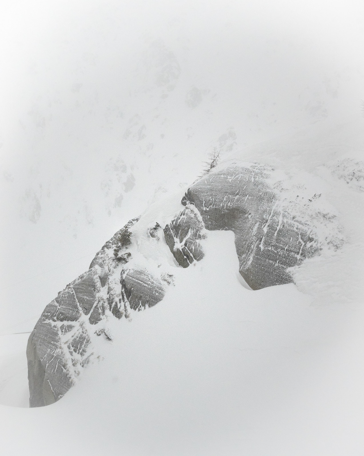 grimsel mimimalistic mountains snow storm swiss alps Switzerland White winter