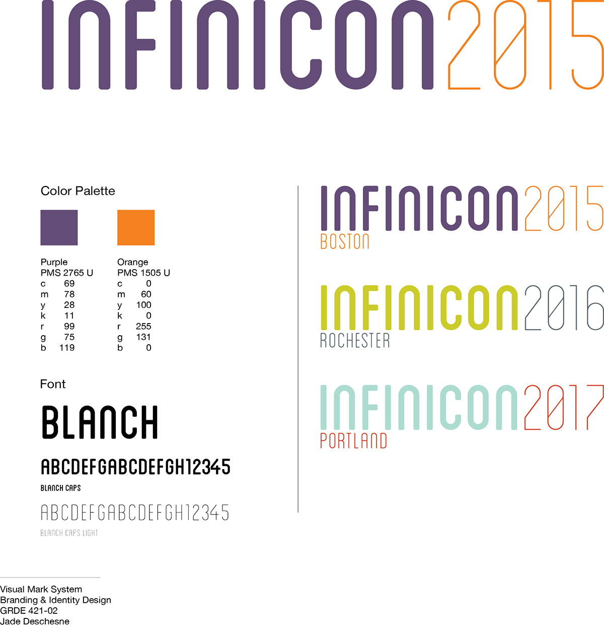 infinicon science fiction convention Convention Branding