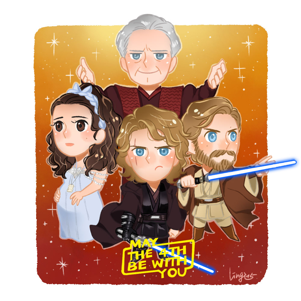 fanart George Lucas star wars