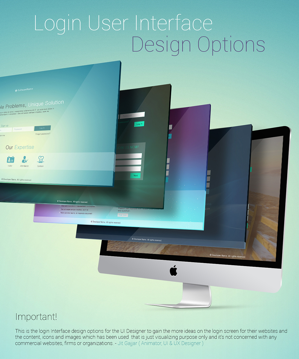 login ui best design NEW DESIGN Application Design ui design amazing design best work login
