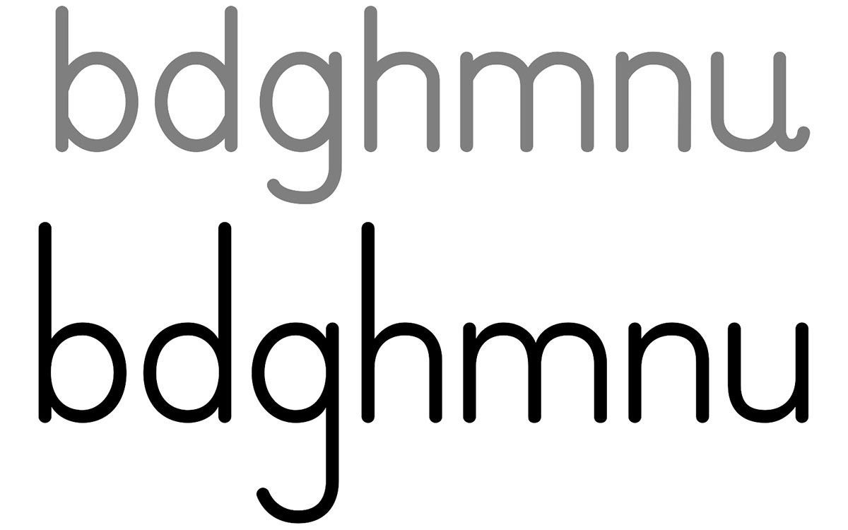 type custom font font