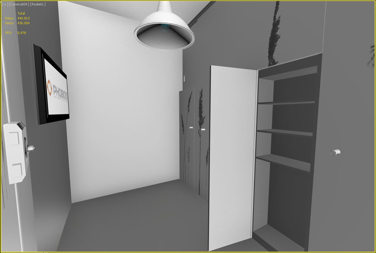 unity Oculus Rift DK2 architectural visualization PHOBOS psytech claustrophobic apartment vr virtual reality 3D