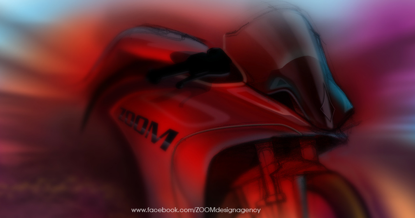 motorcycle Racing Bike motogp WSBK speed zoom designagency agency mv agusta sketch rendering Ducati advanced design