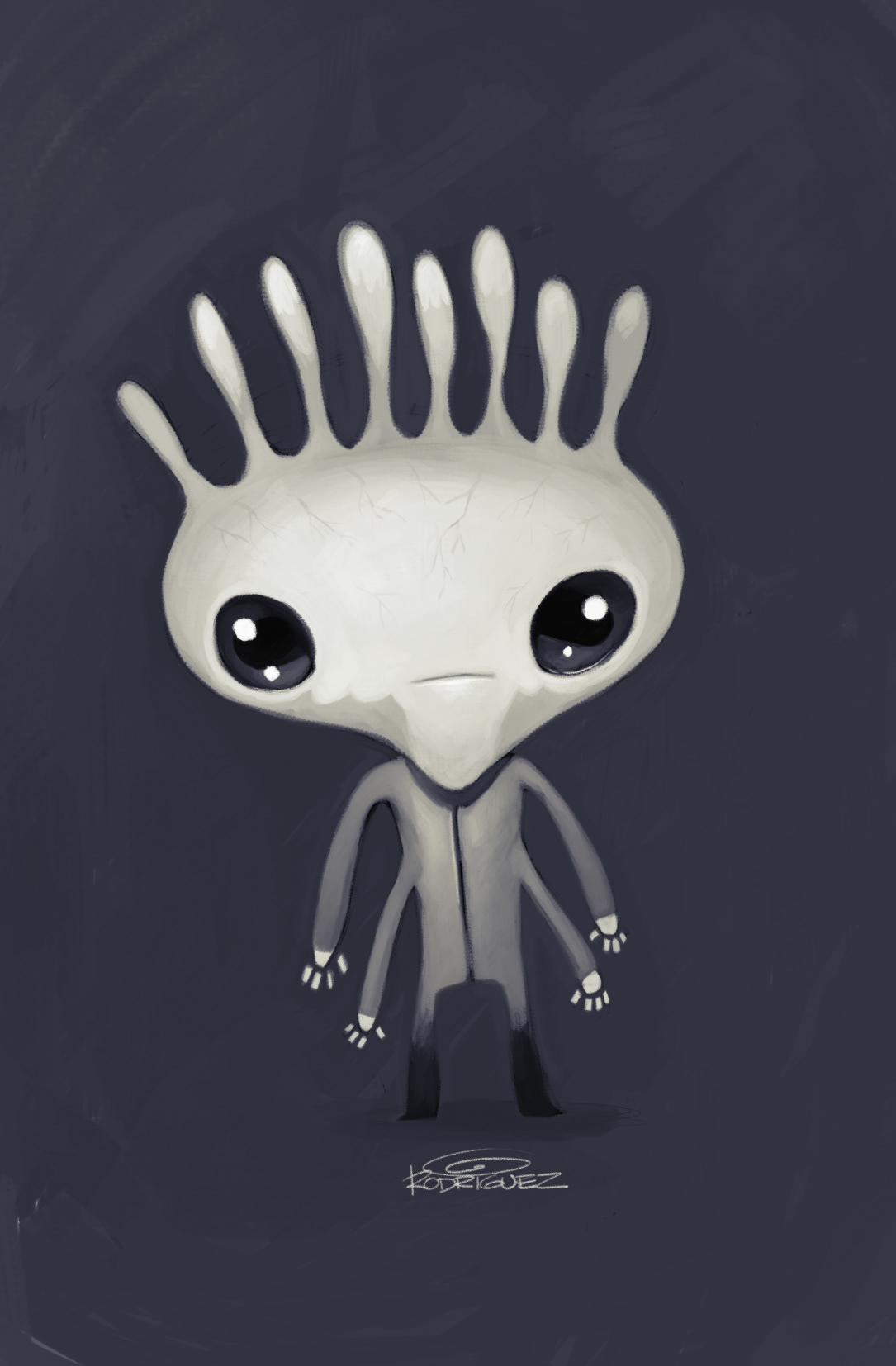 ION lon game Character alien Space  whimsical