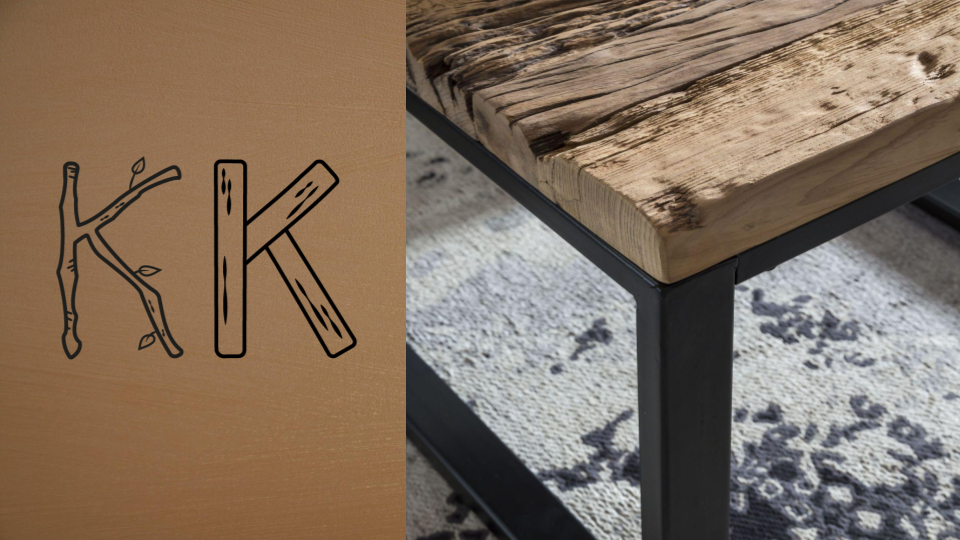 brand furniture identity LOFT DESIGN logo Logo Design naming design Interior wood