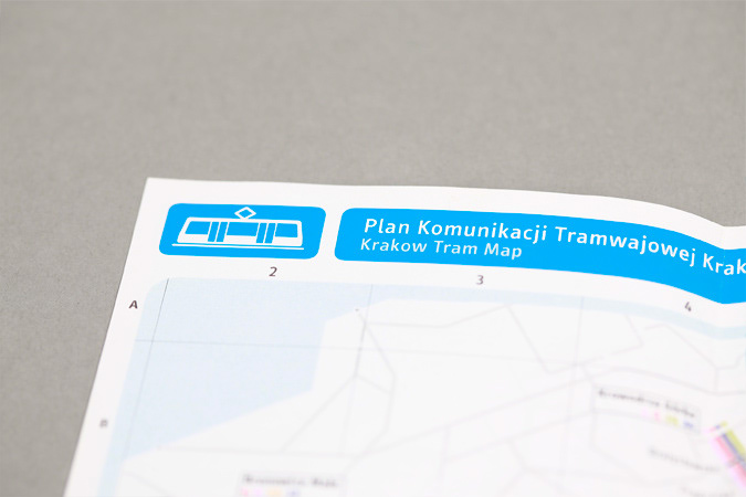 Transport map information design Tube Map brochure