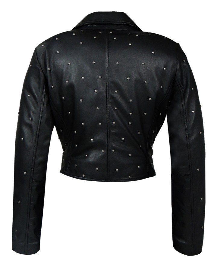 Fashion  Style branding  Shopping STUDDED LEATHER JACKET Spiked Leather Jacket studded jacket