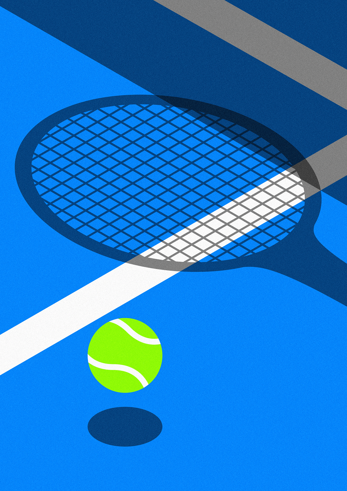basketball golf graphic design  Illustrator minimal minimalist poster Poster Design sports tennis