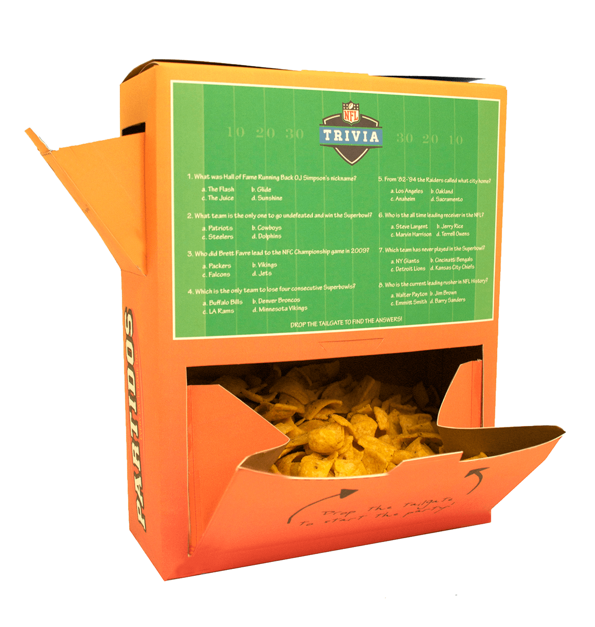 Partidos chips box package