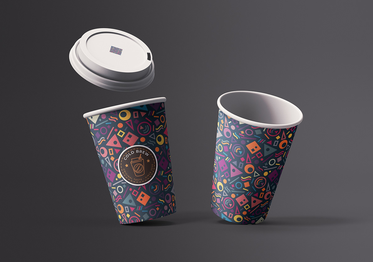 graphic design  Graphic Designer product design  Packaging advertisement brand identity creative modern Customize papercup